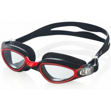 Окуляри для плавання Aqua Speed Calipso 6367 чорний-червоний, код: 5908217663672