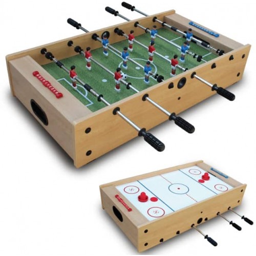 Настільний футбол + аерохокей Garlando F-Mini 2in1 (FM2IN1R), код: 929730-SVA Настільний футбол + аерохокей Garlando F-Mini 2in1 (FM2IN1R), код: 929730-SVA