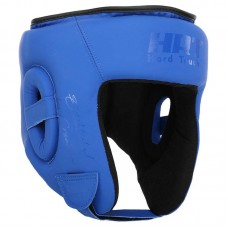 Шолом боксерський відкритий шкіряний Hard Touch M, синій, код: BO-4232_MBL