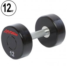 Гантель цілісна професійна Life Fitness 1х12 кг, код: SC-80081-12