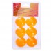 Мячи для настольного тенниса PlayGame 6 шт оранжевый, код: MT-4506-OR