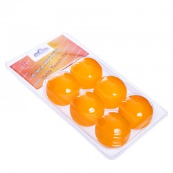 М"ячі для настільного тенісу PlayGame 6 шт помаранчевий, код: MT-4506-OR