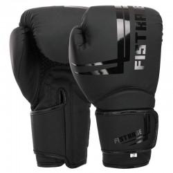 Боксерські рукавиці Fistrage 12 унцій, чорний, код: VL-4276_12BK