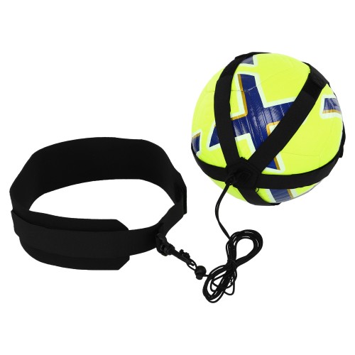 Тренажер футбольний на пояс Aopi для відпрацювання ударів і пасів, чорний, код: AP-519-S52 Тренажер футбольний на пояс Aopi для відпрацювання ударів і пасів, чорний, код: AP-519-S52