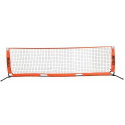 Тенісна сітка Select Foot Tennis Net 3000х870мм, помаранчево-чорний, код: 5703543311217