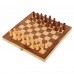 Шахи, шашки 2 в 1 дерев"яні на магнітах Pawnson 300x300 мм, код: X0027