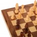 Шахи, шашки 2 в 1 дерев"яні на магнітах Pawnson 300x300 мм, код: X0027