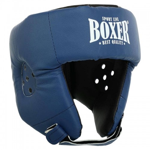 Шолом боксерський відкритий Boxer L, синій, код: 2028-N_LBL