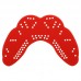 Капа перфорована (Perforated mouthguar) однощелепна FitBox, червоний, код: BO-7419_R