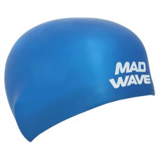 Шапочка для плавання силіконова стартова MadWave Soft Fina Approved M, синій, код: M053301_MBL