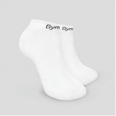 Шкарпетки GymBeam Ankle Socks 3Pack White розмір M/L (36-39), білий, код: 310021-GB