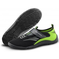 Аквашузи Aqua Speed Shoe Model 27A розмір 41, чорний-сірий-флуор, код: 5908217676016