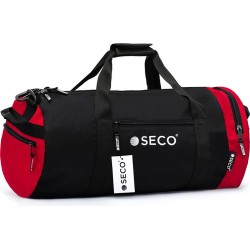 Сумка спортивна Seco Jardo Black 570х290х290мм, чорний-червоний, код: 22290502-SE