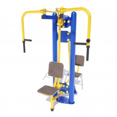 Вуличний тренажер Brustyle "Жим ногами горизонтальний — батерфляй", код: SG172 Вуличний тренажер Brustyle "Жим ногами горизонтальний — батерфляй", код: SG172