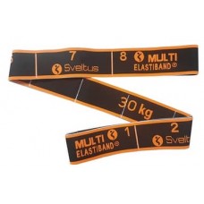 Еспандер для фітнесу універсальний Sveltus Multi Elastiband чорний, 30 кг, код: SLTS-0123