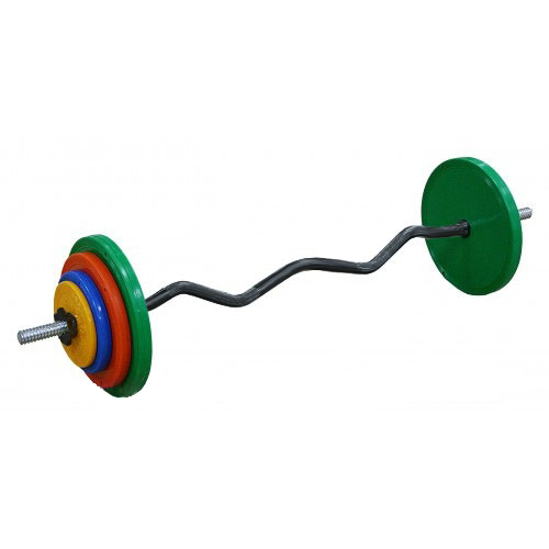 Штанга InterAtletika W-подібна 45 кг, , код: W-45-IA