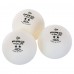 Набір м"ячів для настільного тенісу Dunlop Pro Tour 3шт, білий, код: DL679348N-S52