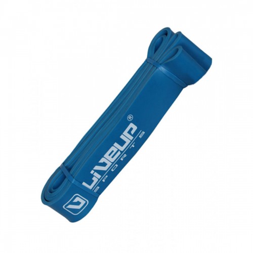 Гума для підтягування LiveUp Latex Loop 2080x45x4,5 мм, синій, код: 6951376105759