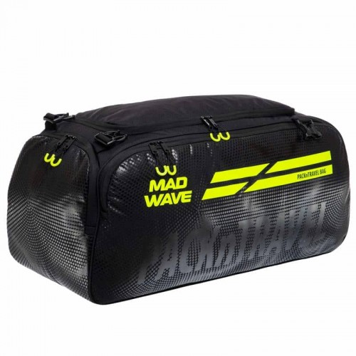 Сумка спортивна MadWave PacknTravel чорний M113103000W-S52