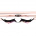 Окуляри для плавання дорослі райдужні лінзи Yingfa червоний, код: Y333AF-V_R