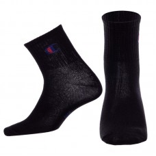 Шкарпетки спортивні Champion, розмір 40-44, чорний, код: M054_BK
