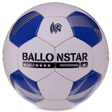М"яч футбольний Habryd Ballonstar №5 PU білий-синій, код: FB-3132_WBL М"яч футбольний Habryd Ballonstar №5 PU білий-синій, код: FB-3132_WBL