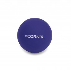 Масажний м"яч Cornix Lacrosse Ball 63 мм, темно-синій, код: XR-0229