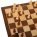 Шахи, шашки 2 в 1 дерев"яні на магнітах Pawnson 390x390 мм, код: X0038