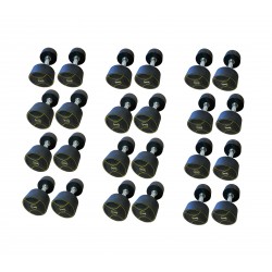 Уретановий гантельний ряд Generation Fitness FF51D4B-10/37,5kg (12 пар) 570 кг, код: 522928-AX