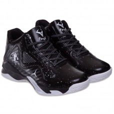 Кросівки для баскетболу Jdan розмір 32 (20,5см), чорний-білий, код: OB-7129-1_32BKW Кросівки для баскетболу Jdan розмір 32 (20,5см), чорний-білий, код: OB-7129-1_32BKW