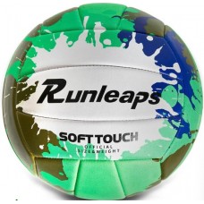М"яч волейбольний Runleaps Green Blue №5, зелений-синій, код: 2000200211853
