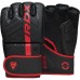 Рукавиці для ММА RDX F6 Kara Matte XL, чорний-червоний, код: GGR-F6MR-XL