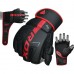 Рукавиці для ММА RDX F6 Kara Matte XL, чорний-червоний, код: GGR-F6MR-XL