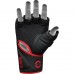 Рукавиці для ММА RDX F6 Kara Matte XL, чорний-червоний, код: GGR-F6MR-XL