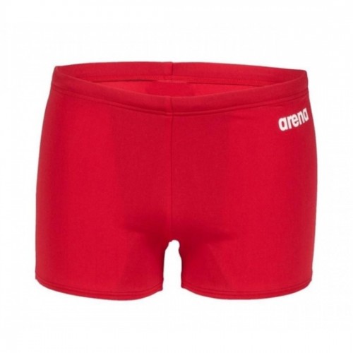 Плавки-боксери для хлопців Arena Team Swim Short Solid, зріст 128 см, 8 років, червоний-білий, код: 3468336634363