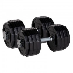 Гантелі inSPORTline Ruberton 2 x 20 кг, код: 459-2x20KG-SET-IN