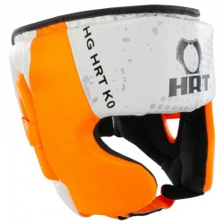 Шолом боксерський у мексиканському стилі Hard Touch M, помаранчевий-білий, код: BO-4660_MORW