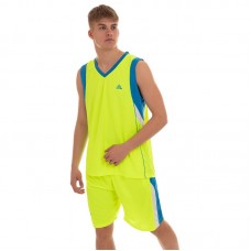 Форма баскетбольна чоловіча PlayGame Lingo XL (ріст 165-170) салатовий, код: LD-8095_XLLG-S52