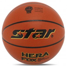 М"яч баскетбольний Star Hera Fox №7 червоний код: BB4707C-S52