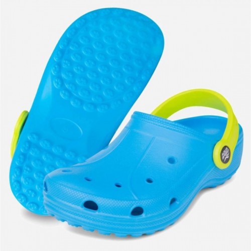 Крокси дитячі Aqua Speed Lima розмір 27, блакитний-жовтий, код: 5908217699534