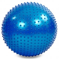 М"яч для фітнесу FitGo 750 мм, синій, код: FI-1988-75_BL