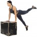 Пліобокс для кросфіту Zelart Wood Plyo Box 1шт, 60см, чорний, код: FI-4884-1