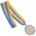 Медаль спортивная с лентой цветная SP-Sport Flie бронза, код: C-3176_B-S52