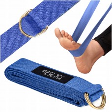 Ремінь для йоги 4Fizjo 300 см, синій, код: P-5907739318435