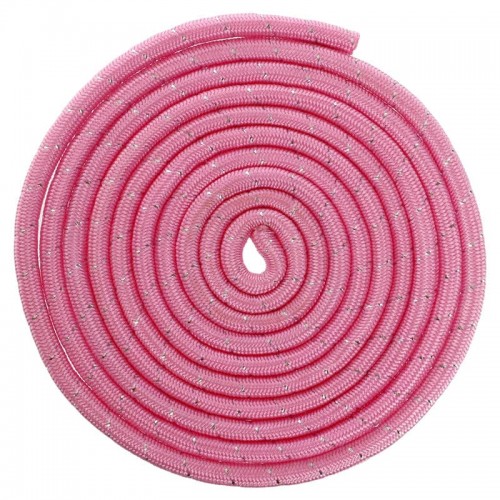 Скакалка для художньої гімнастики FitGo 3м, рожевий, код: C-8643_P