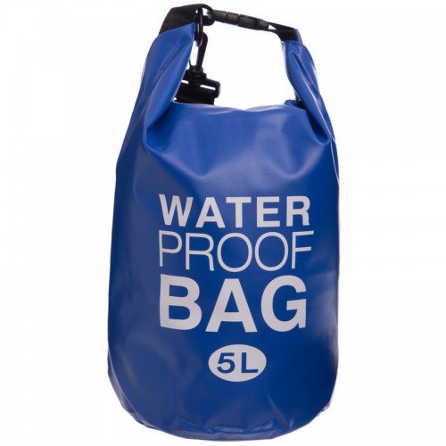 Водонепроникний гермомішок SP-Sport Waterproof Bag 5л синій, код: TY-6878-5_BL-S52