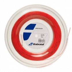 Тенісні струни для ракетки Babolat RPM rough red fluo 1,25mm 200m, код: 3324921795713
