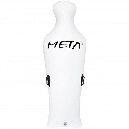 Манекен надувний для тренування воротарів Meta Inflatable dummy for keepers 160 см, білий-чорний, код: 080101515429