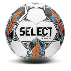 М"яч футбольний Select Brillant Super FIFA TB v22 (FIFA Quality Pro) №5, жовто-сірий, код: 5703543292035