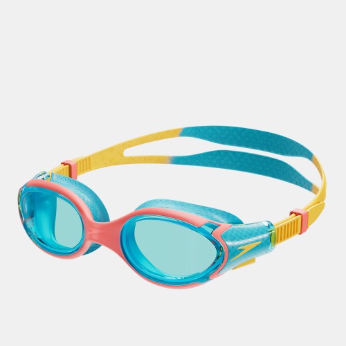 Окуляри для плавання дитячий Speedo Biofuse 2.0 Ju блакитний-червоний, код: 5059937426839